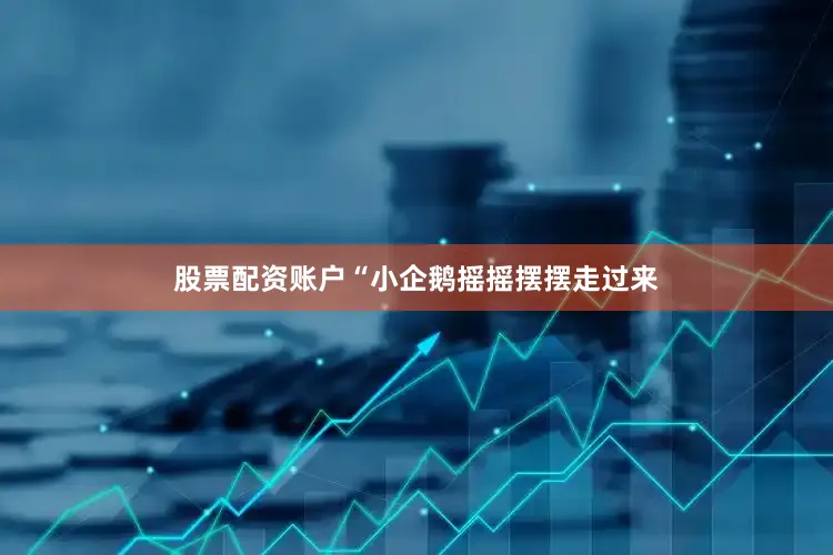 股票配资账户“小企鹅摇摇摆摆走过来