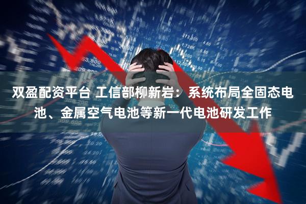 双盈配资平台 工信部柳新岩：系统布局全固态电池、金属空气电池等新一代电池研发工作